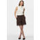 PIECES straight high waist casual short bruin
