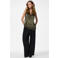 PIECES asymmetrische top groen