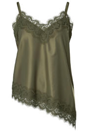thumbnail: PIECES asymmetrische top groen