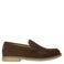 BOSS suède loafers - bruin