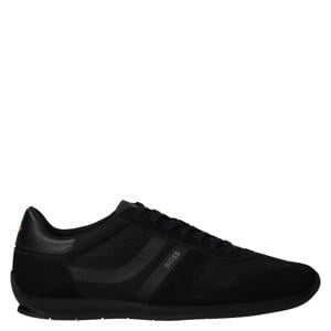 suède sneakers - zwart