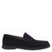BOSS suède loafers - donkerblauw