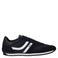 BOSS Orange suède sneakers - donkerblauw