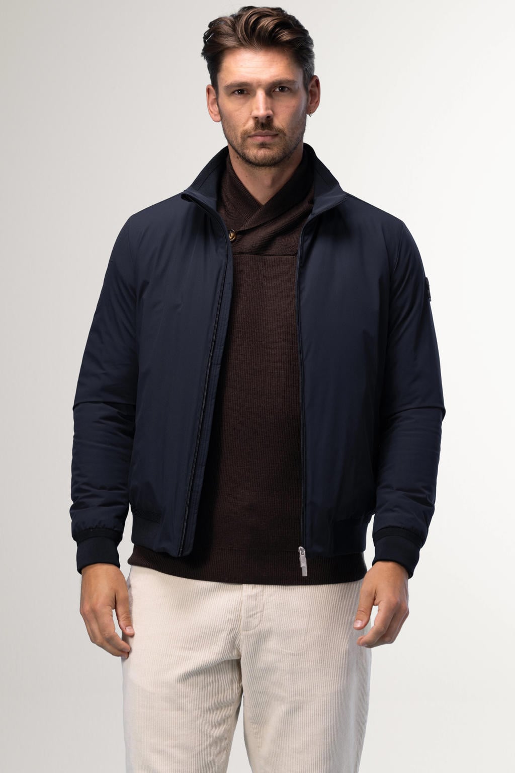 Agiato tussenjas - donkerblauw