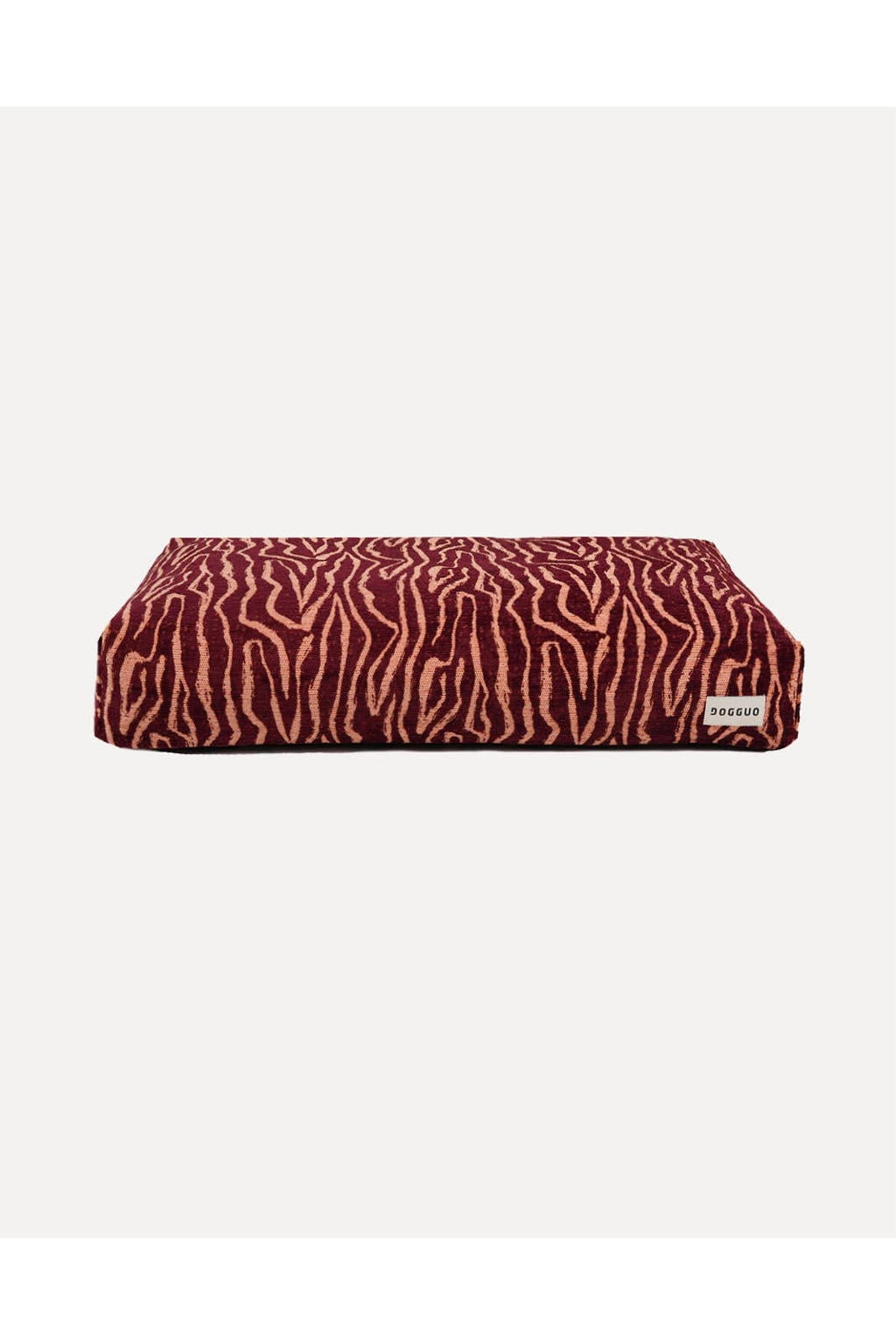 Dogguo Hondenkussen ETHNIC-BED-BORDEAUX/PEACH-L