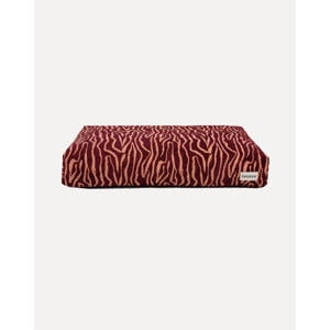 Hondenkussen ETHNIC-BED-BORDEAUX/PEACH-M