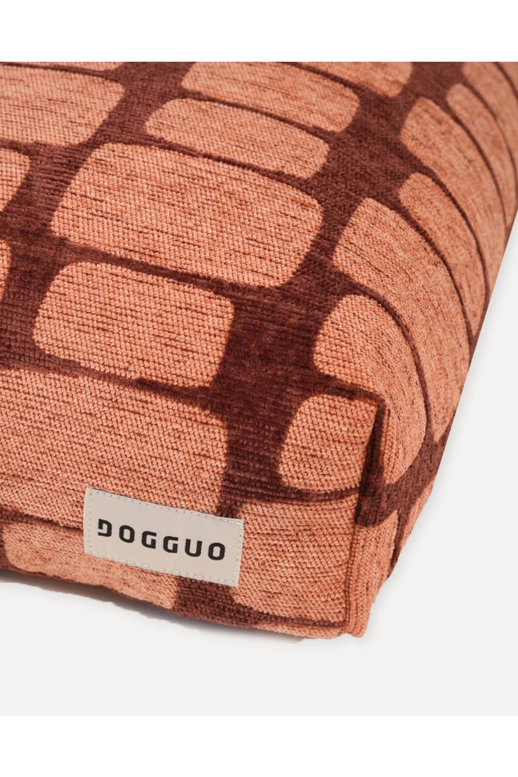 Dogguo Hondenkussen STAPLE-STONES-BED-BROWN/PEACH-L