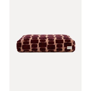 Hondenkussen STAPLE-STONES-BED-PEACH/BORDEAUX-L