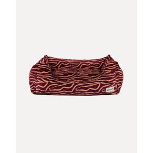 Hondenmand ETHNIC-SOFA-BORDEAUX/PEACH-L