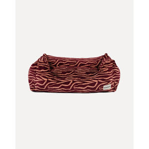 Hondenmand ETHNIC-SOFA-BORDEAUX/PEACH-L