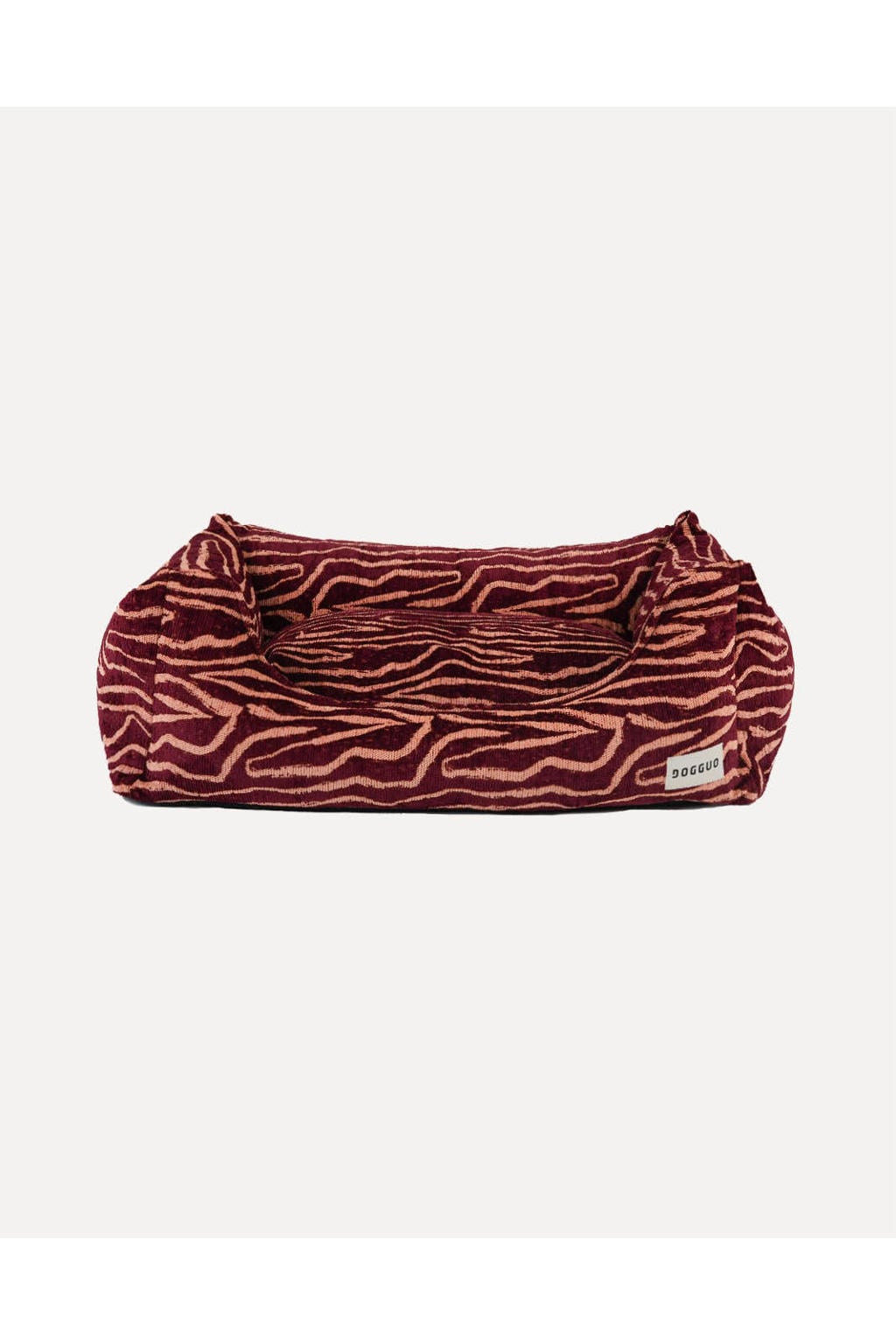 Dogguo Hondenmand ETHNIC-SOFA-BORDEAUX/PEACH-M