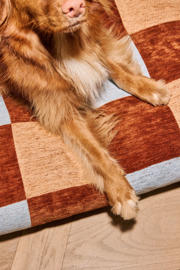 thumbnail: Dogguo Hondenkussen BLOCK-BED-BROWN/BEIGE/BLUE-L