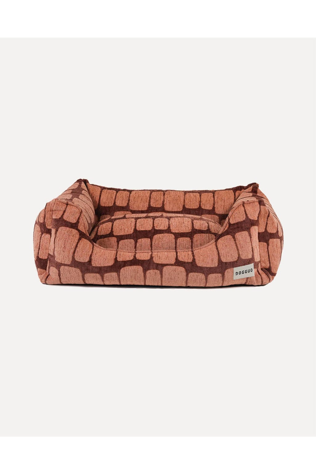 Dogguo Hondenmand STAPLE-STONES-SOFA-BROWN/PEACH-L