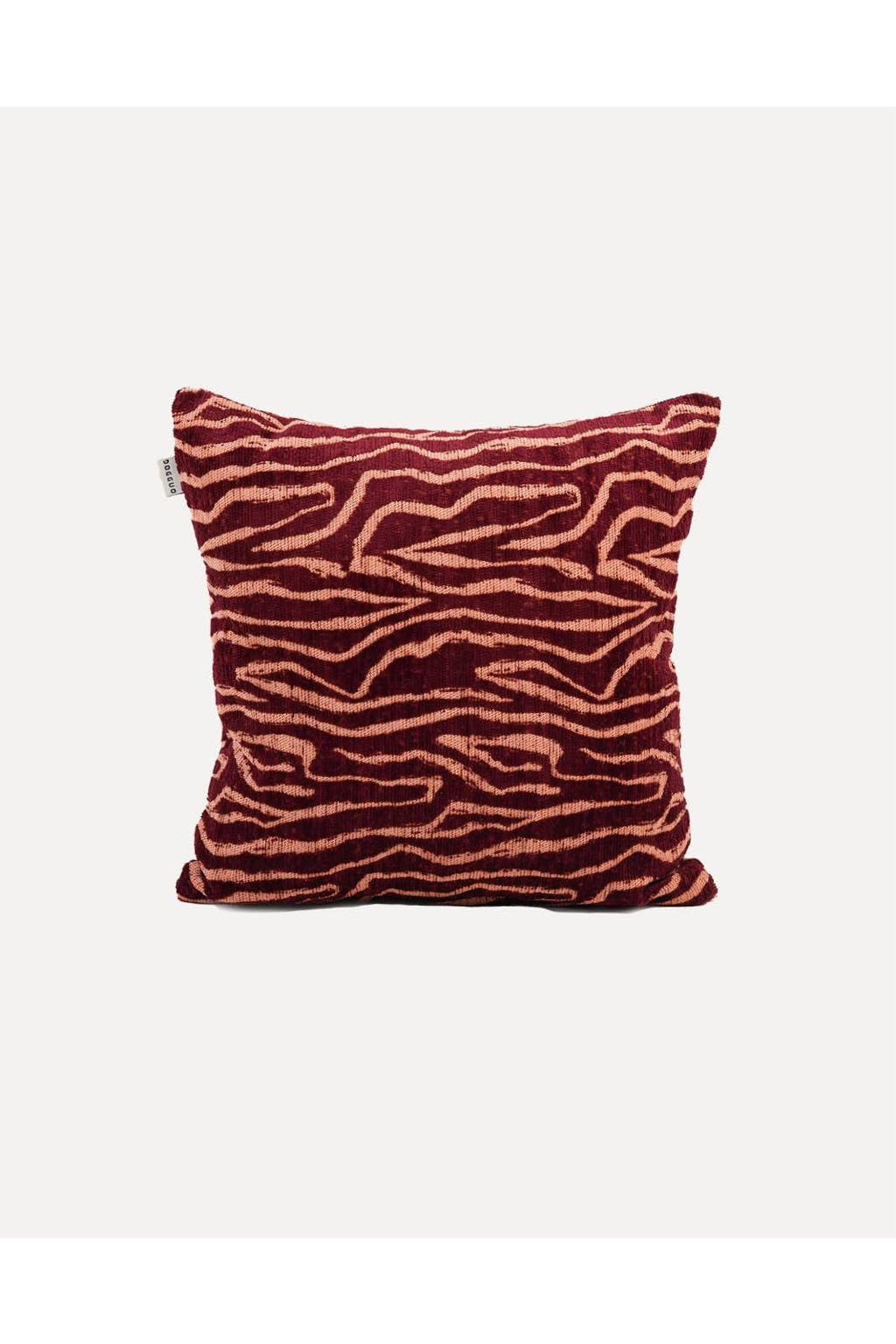 Dogguo Sierkussen ETHNIC-CUSHION-BORDEAUX/PEACH (50X50 cm)