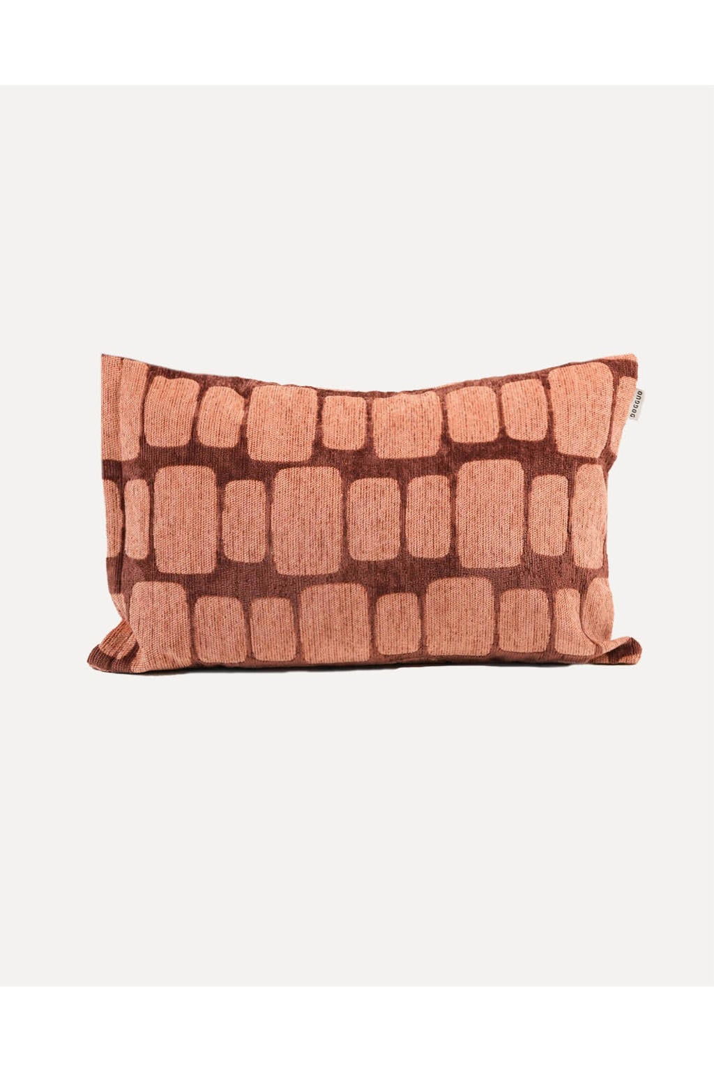 Dogguo Sierkussen STAPLE-STONE-CUSHION-BROWN/PEACH (60X40 cm)