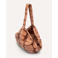 Dogguo Honden draagtas / katten draagtas STAPLE-STONES-CARRIER-BROWN/PEACH