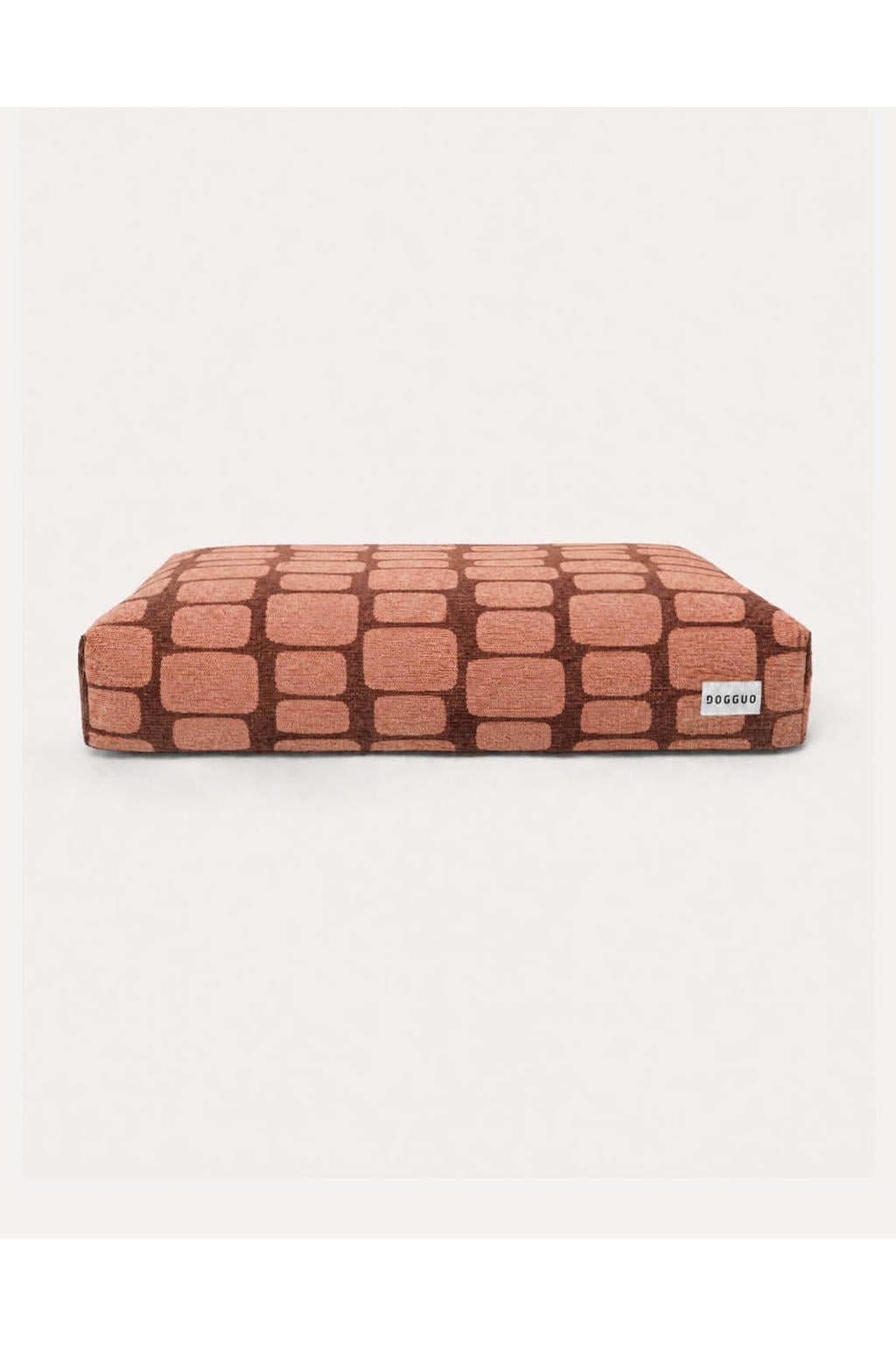 Dogguo Hondenkussen STAPLE-STONES-BED-BROWN/PEACH-M