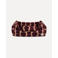 Dogguo Hondenmand STAPLE-STONES-SOFA-PEACH/BORDEAUX-M
