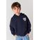 Tumble 'n Dry hoodie met backprint - donkerblauw