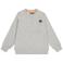 Tumble 'n Dry sweater met borduursels en backprint - lichtgrijs