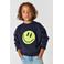 Tumble 'n Dry sweater met print - donkerblauw
