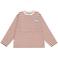 Tumble 'n Dry gestreepte longsleeve met borduursels - donkerrood