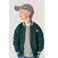 Tumble 'n Dry gestreepte longsleeve met borduursels - donkergroen