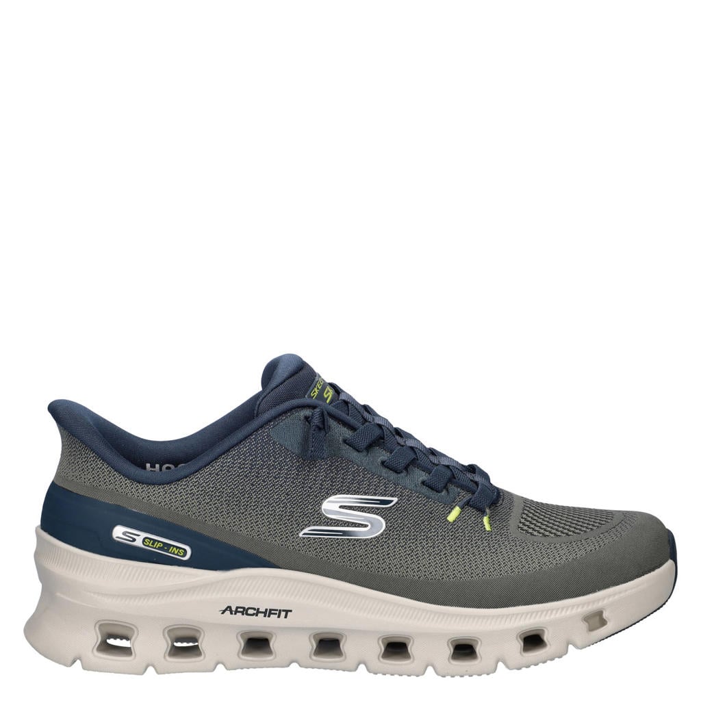 Skechers Hands Free Slip-Ins Arch Fit Glide-Step sneakers kaki