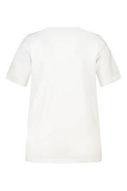 thumbnail: MS Mode T-shirt Plus Size met print - wit