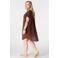 MS Mode zomerjurk bruin