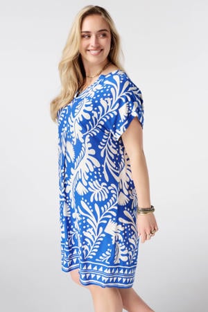 zomerjurk blauw