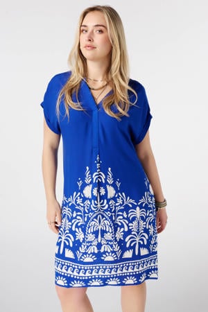 zomerjurk blauw