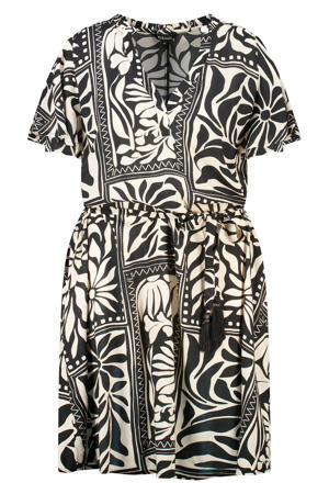 zomerjurk Plus Size - zwart