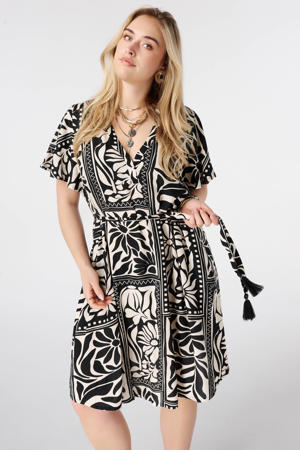 zomerjurk Plus Size - zwart