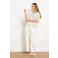 LOLALIZA geruit blouse groen