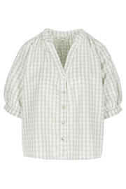 thumbnail: LOLALIZA geruit blouse groen