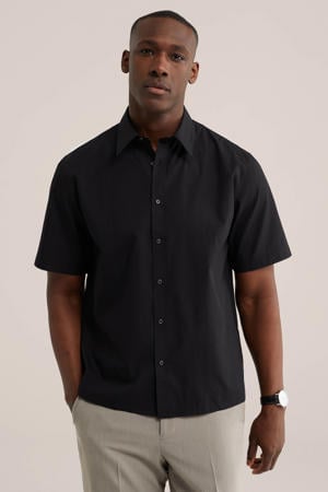 relaxed casual overhemd zwart