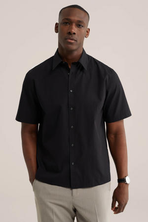 relaxed casual overhemd zwart