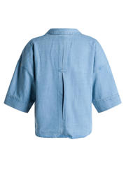 thumbnail: Yest blouse light blue denim