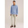 WE Fashion regular zakelijk overhemd blauw