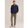 WE Fashion regular zakelijk overhemd donkerblauw