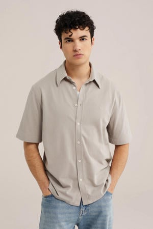 regular casual overhemd beige