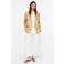 comma cropped broek wit