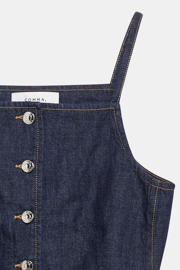 thumbnail: comma top dark blue denim