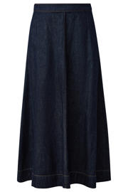 thumbnail: comma spijkerrok dark blue denim