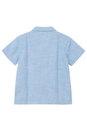 thumbnail: s.Oliver gestreept casual overhemd blauw