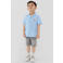 s.Oliver gestreept casual overhemd blauw