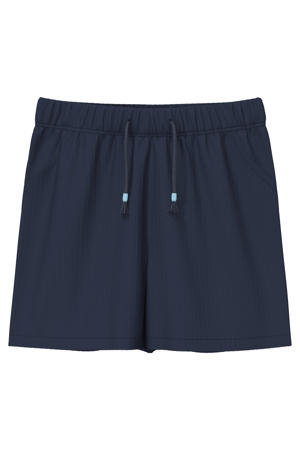casual short donkerblauw