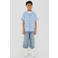 s.Oliver gestreept casual overhemd blauw
