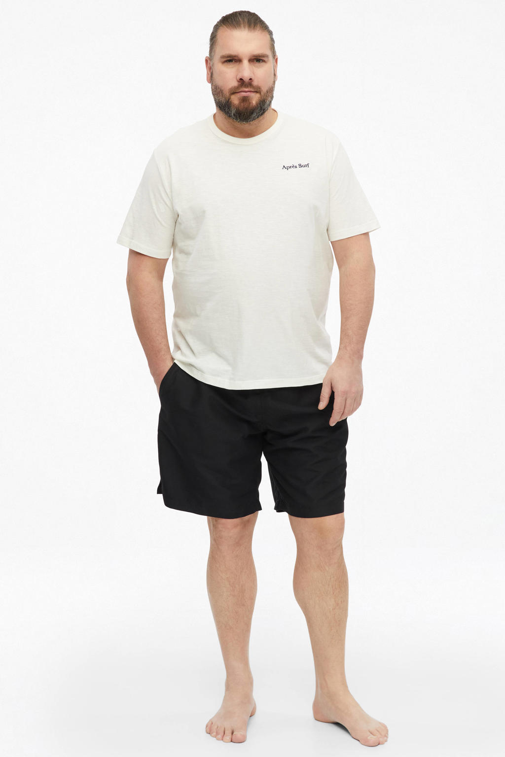 s.Oliver Big Size zwemshort - zwart